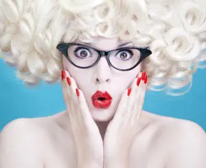 Make-Up-und-Brille